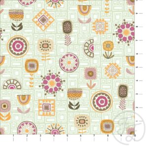 Boho Geos in Light Olive
