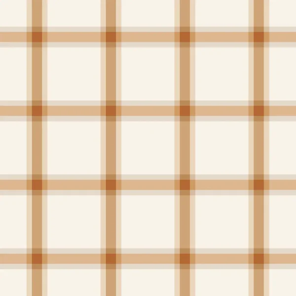 Autumn Tartan Plaid Ecru