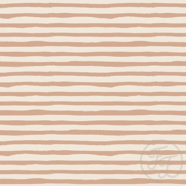 Painted Stripe Medium Hazelnut