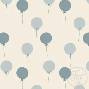 Balloons Small Blue Beige