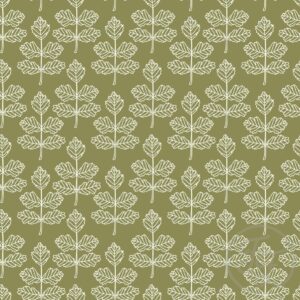 Leaves in Drab Green