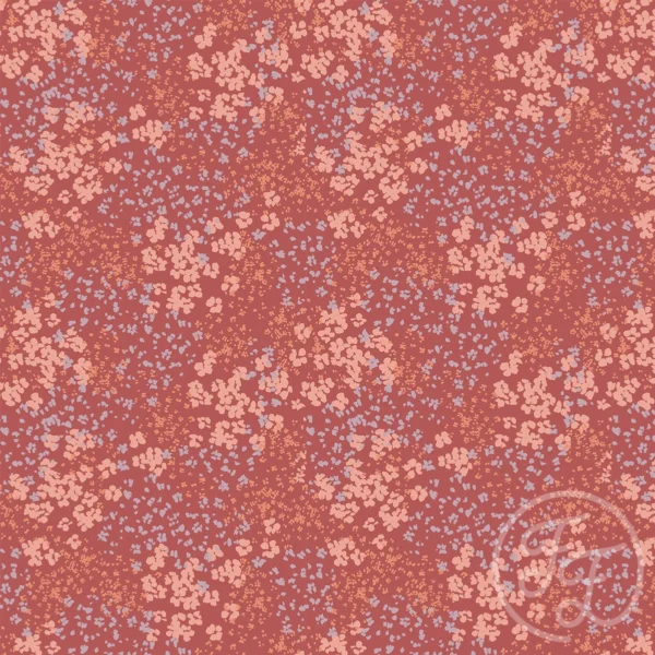 Flower Scatter Dark Pink