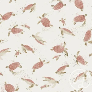 Turtles Pink Off White