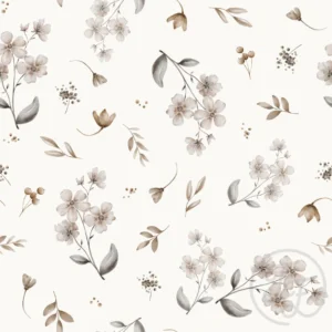 Floral Sarah Beige Ivory