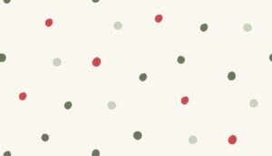 Colorful Christmas Dots Dark