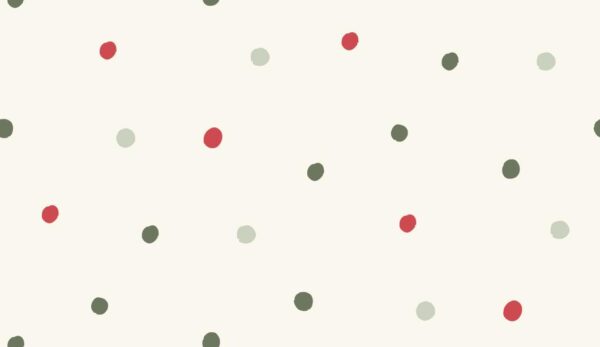 Colorful Christmas Dots Dark