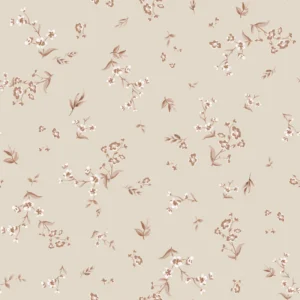 Floral Pernille Brown Beige