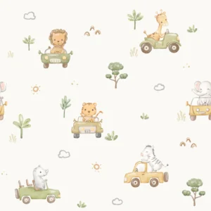 Safari Adventures Offwhite