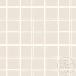 Wonky Checks Beige