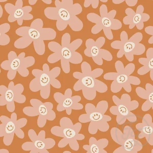 Smiling Flower Orange