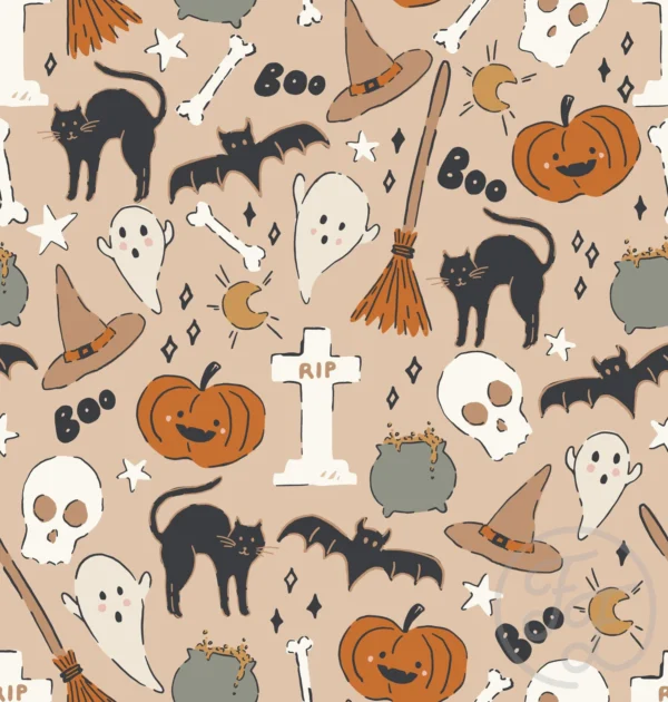 Spooky Mix Tan Beige