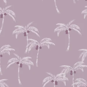 Palm Trees & Coconuts Purple