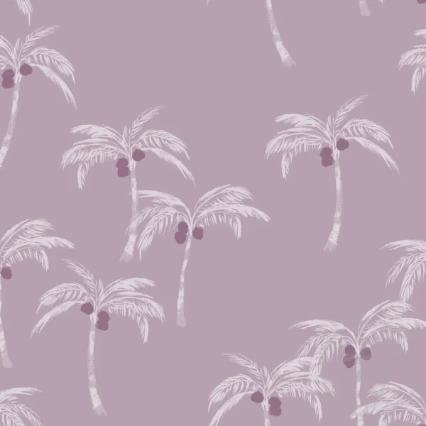 Palm Trees & Coconuts Purple