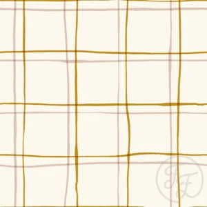 Double Check Ochre Dusty Pink
