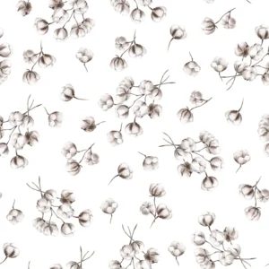 Cotton Branches Off White