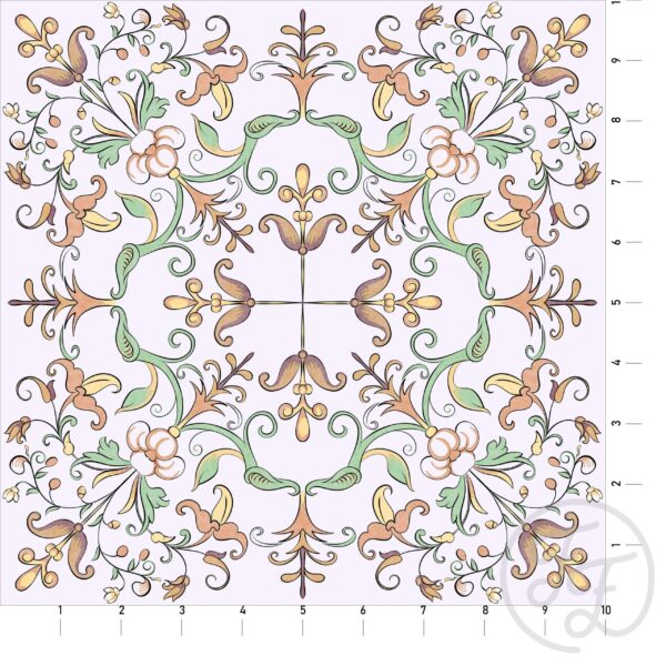 Feminine Pattern in Pink Bliss