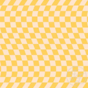 Wavy Checker Yellow
