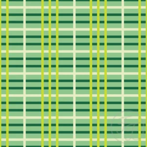Plaid Stripe in Muted Green