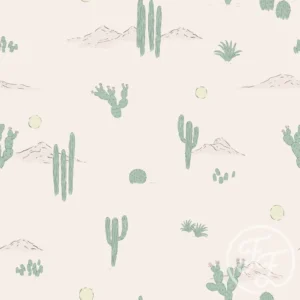 Dark Cactus Desert
