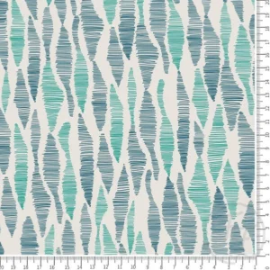 Stay wild in cyan blue