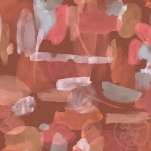 Abstract Painting Big Red