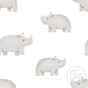Safari Rhino White