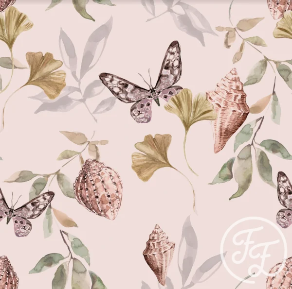 Shells & Leaves Pink