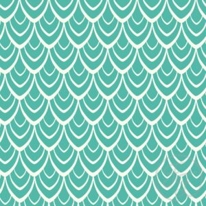 Sea Wave in Fountain Blue