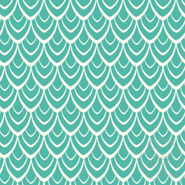 Sea Wave in Fountain Blue