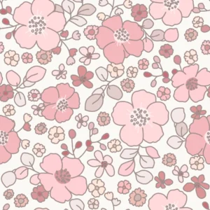 Floral Nora Blush Offwhite
