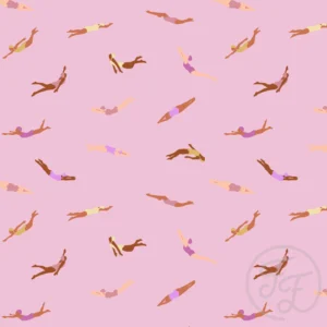Swimming Small Brightpink
