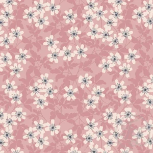 Mallow Flower Dusty Pink
