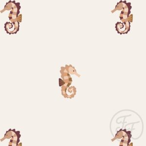 Sea Horse Beige Small
