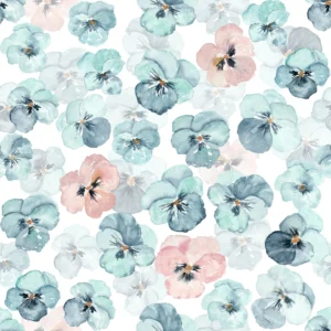 Pastel Pansies