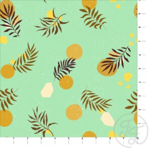 Sunkissed Leaves in Light Green