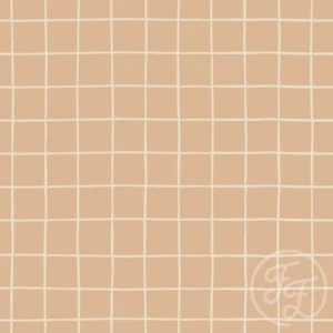 Checked Warm Caramel