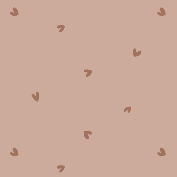 Valentine Hearts Pink