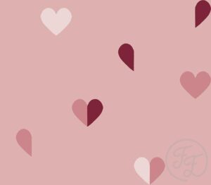 Hearts Candy Pink Small