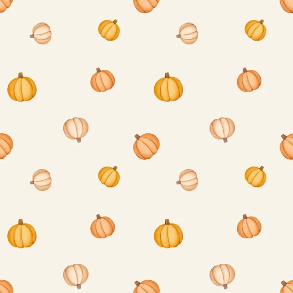 Pumpkin Tossed Ecru Mini