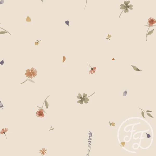 Multi Floral Beige