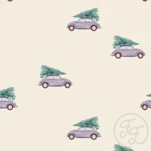 Christmas Tree Car Creme