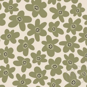 Smiling Flower Green