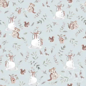 Snowman Blue