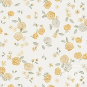 Summer Rose Yellow Off White