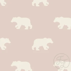 Bear Silhouette Beige