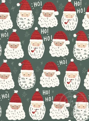 Father Christmas Green Small