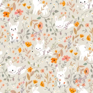 Garden Rabbits Yellow