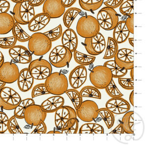 Juicy Oranges Offwhite