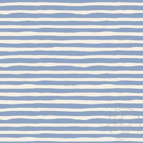 Painted Stripe Medium Blue