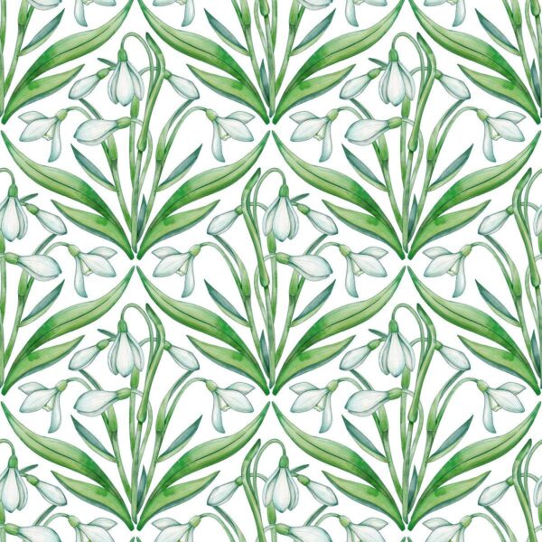 Snowdrops Bouquet White